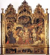 Gentile da Fabriano Adoration of the Magi oil
